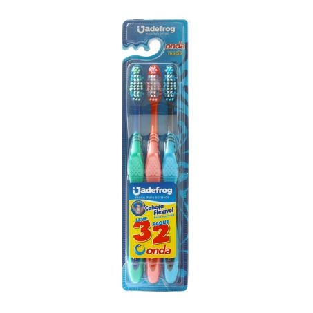 Escova Dental Jadefrog Onda Maciaidades 3UN
