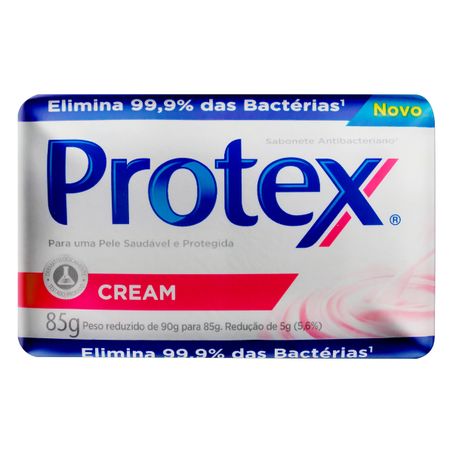 SABONETE ANTIBACTERIANO CREAM PROTEX