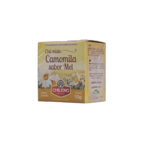 Chá Misto Chileno Camomila e Erva Mate Caixa com 10un - 10gr 360-35