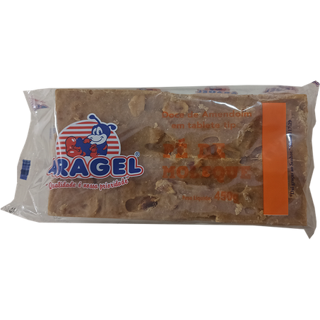 Pé de moleque aragel 450g