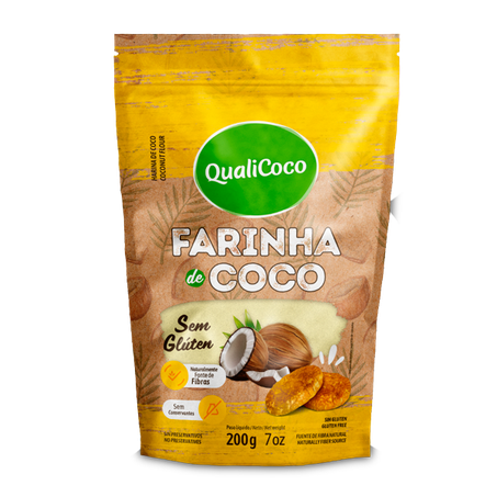 Farinha de coco qualicoco 200g