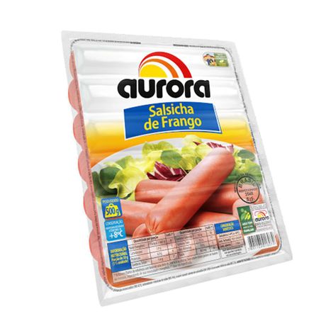 Salsicha aurora frango 500g