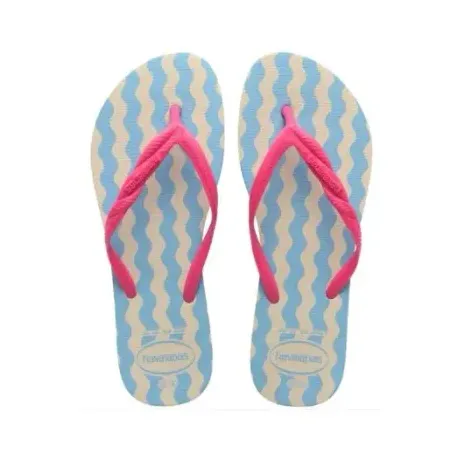 Sandalia havaianas fantasia style ii bege palha 37/38