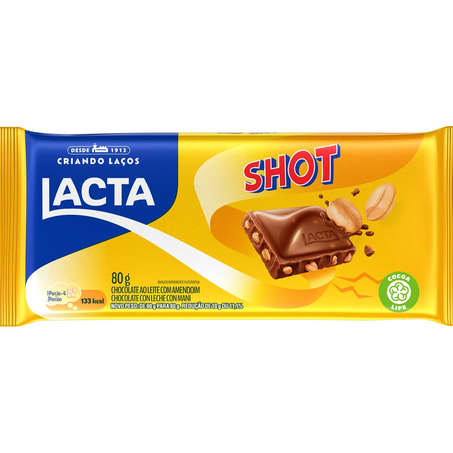 Chocolate Lacta 80g - Shot