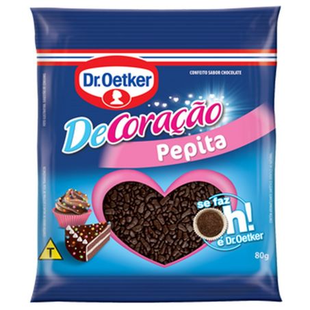 CHOCOLATE DR OETKER DECORACAO PEPITA 80 G         