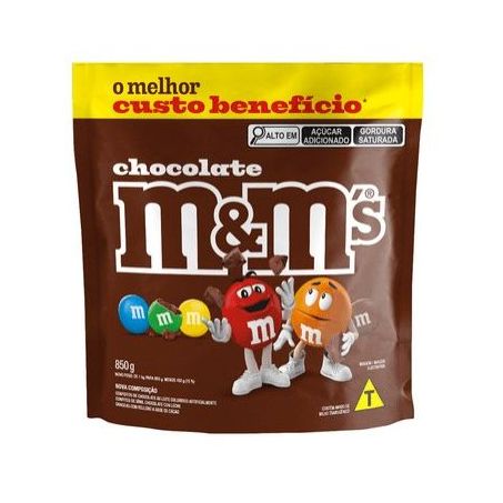 Chocolate Mm s 850g Ao Leite