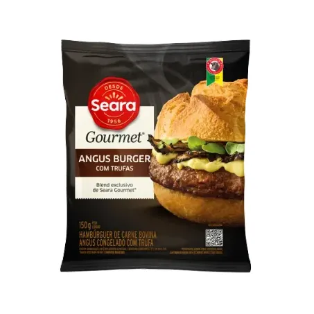 Hamburguer Seara 150g Gourmet Blend Angus Trufas