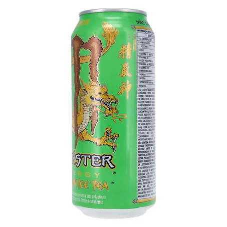 Energético Monster Ice Tea Lemon Energy Dragon Lata 473Ml 360-6