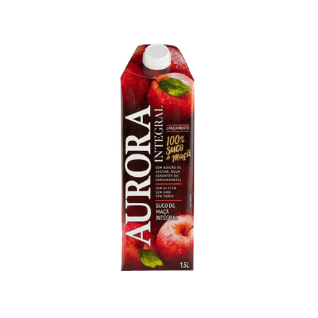 SUCO DE MACA INTEGRAL AURORA 1,5 L                