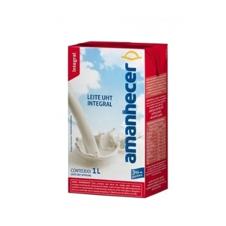 LEITE AMANHECER UHT INTEGRAL 1LT