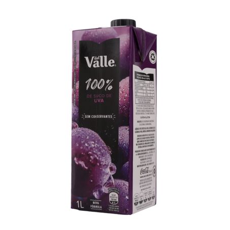 BEBIDA DEL VALLE 100% UVA TP 1L 360-35