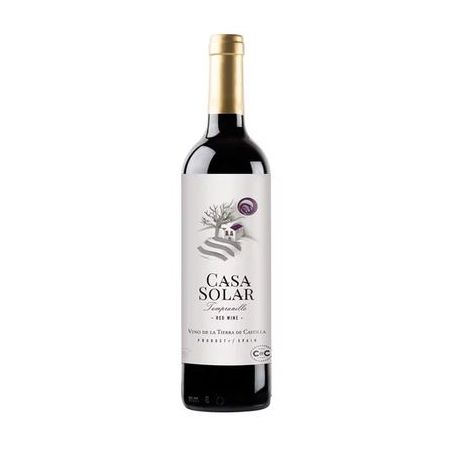 Vinho casa solar tempranillo fino tinto