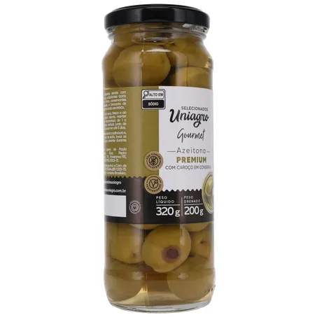 Azeitona uniagro c-c premium vd200g 360-32