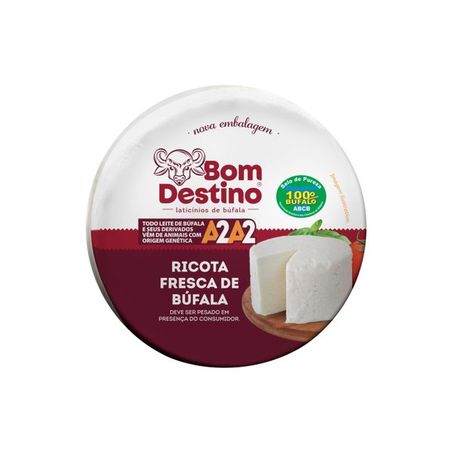 Queijo Ricota Fresca Bom Destino Kg Bufala