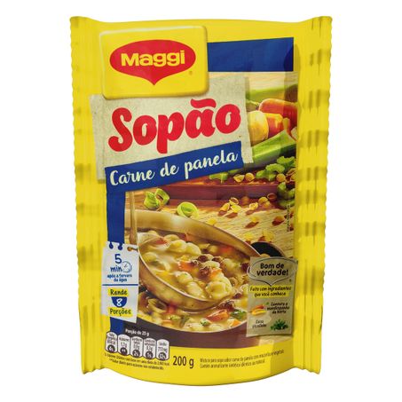 SOPÃO CARNE DE PANELA MAGGI