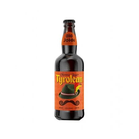 Cerveja vienna lager big john 500ml