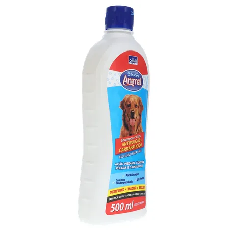 Shampoo Dr Animal 500ml Anti Pulgas 360-31