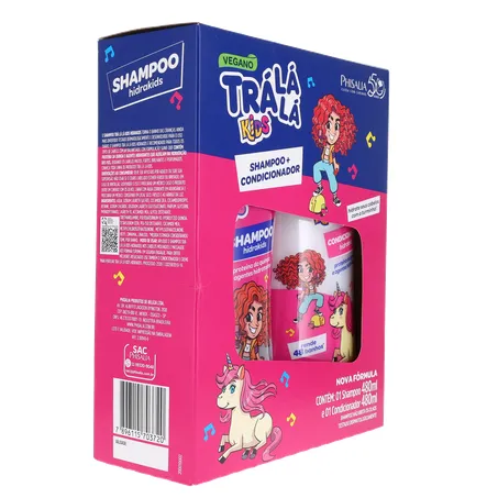 Kit Tra La La Kids Hidrakids Shampoo Condicionador Kit 1UN 360-31