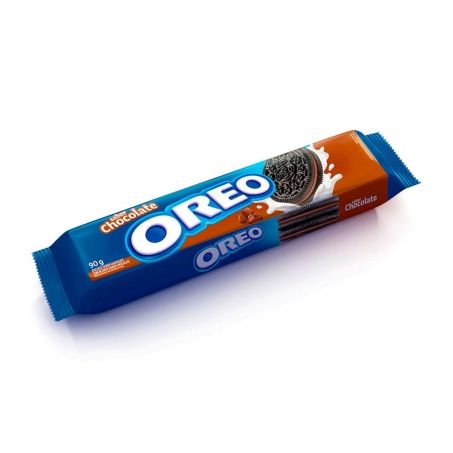 Biscoito recheado oreo chocolate 90g