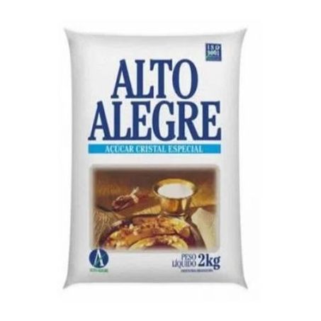 AÇÚCAR CRISTAL 2KG ALTO ALEGRE