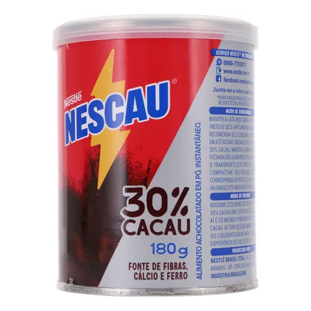 ACHOCOLATADO NESCAU 30% CACAU LATA 180G 360-3