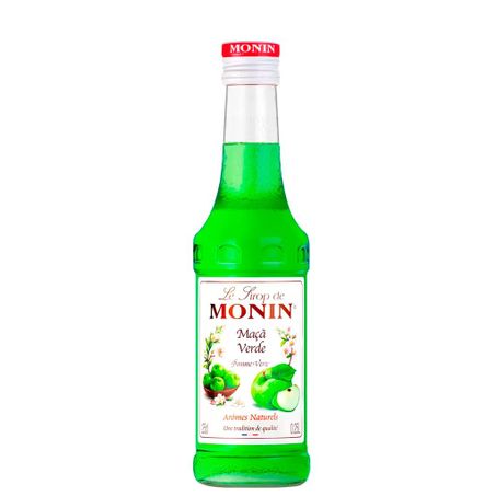 Xarope Monin Maçã Verde Garrafa 250ml