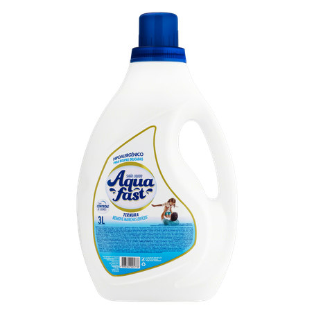 Lava Roupas Líquido Aqua Fast Ternura Frasco 3lt