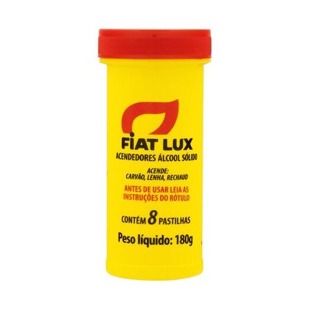 ACENDEDOR FIAT LUX 180G C/8 PASTILHAS