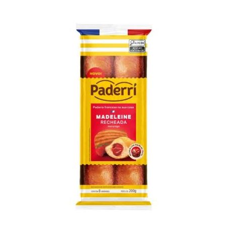 MADELEINNE PADERRI 200G RECHEADA MORANGO