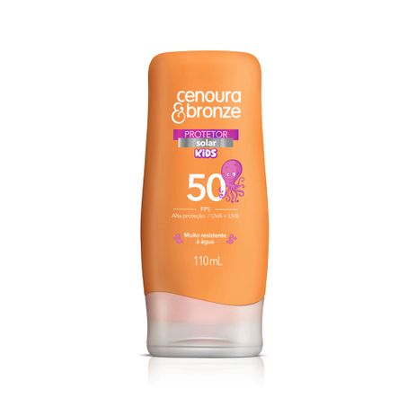 Protetor solar cenoura & bronze kids fps50 110ml