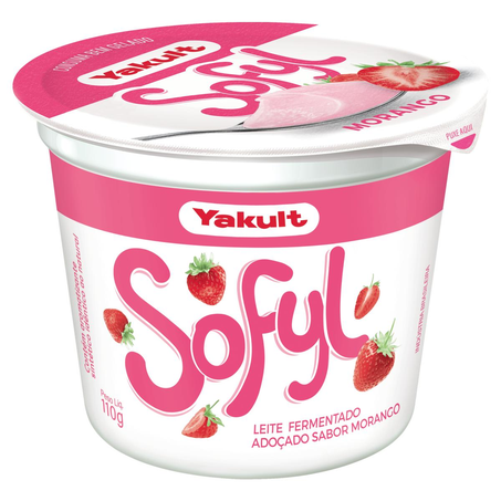 Sobremesa Sofyl Yakult 110g - Morango