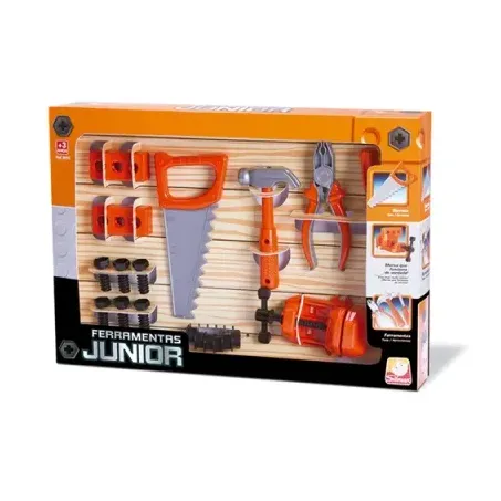 	 BRINQUEDO SILMAR FERRAMENTAS JUNIOR R8010