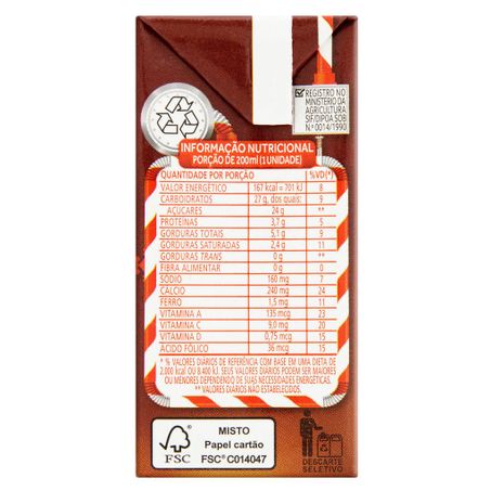 COMPOSTO TODDYNHO ALIMENTA CHOCOLAT 200ML 360-3