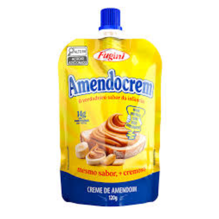 Creme de amendoim amendocrem fugini sache 120g