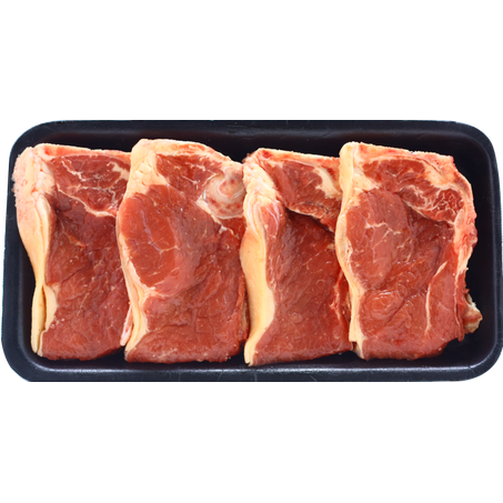 Chuleta bovina resfriada extra 500g bandeja