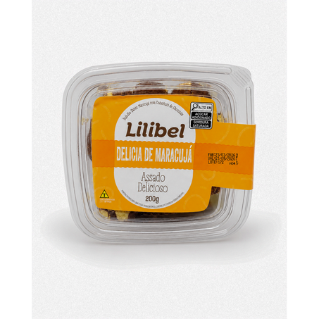 BISCOITO NO POTE DELICIA DE MARACUJÁ 200G LILIBEL