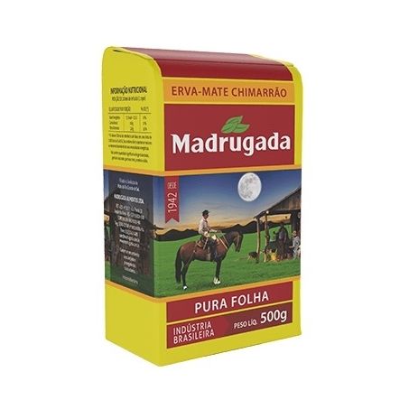 ERVA MATE MADRUGADA PURA FOLHA TRADICIONAL 500G