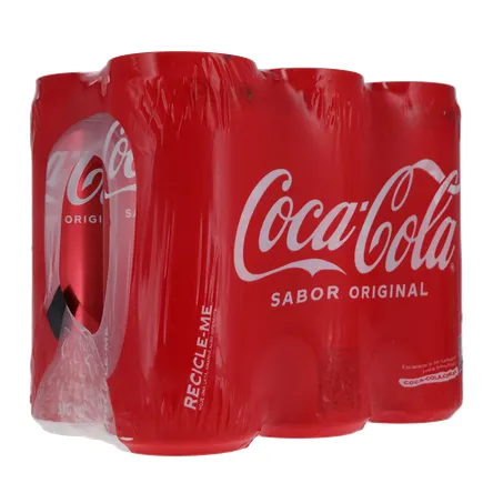 Refri coca cola lata 310ml c/6 360-14