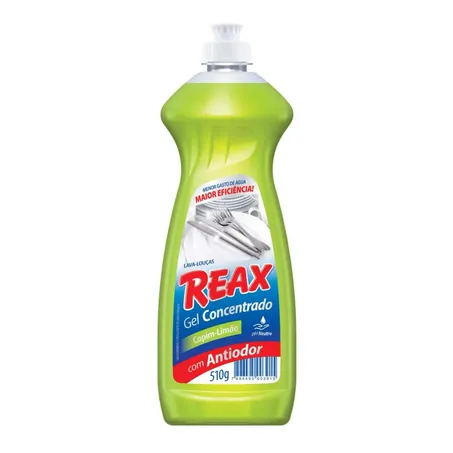 Detergente em Gel Concentrado REAX Capim Limão 510g