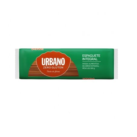 Massa de arroz urbano sem glúten integral espaguete 500g
