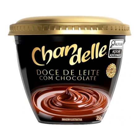 DOCE DE LEITE COM CHOCOCOLATE CHANDELLE 350G