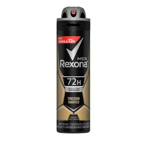 DESODORANTE AEROSSOL REXONA MEN TORCEDOR FANÁTICO