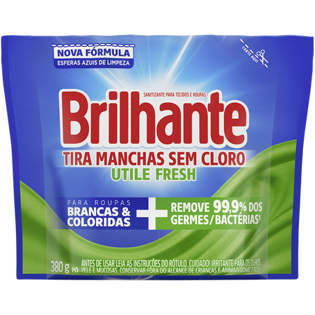 Tira Manchas Brilhante Utile Fresh 380G