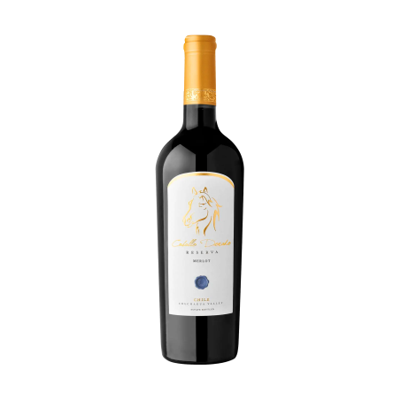 Vinho chileno caballo dorado reserva merlot 750ml