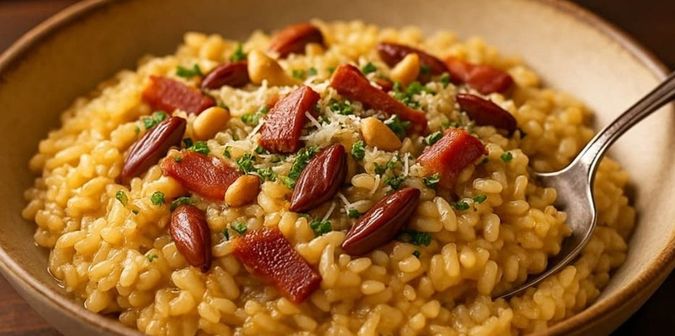risoto-de-pinhao-com-bacon
