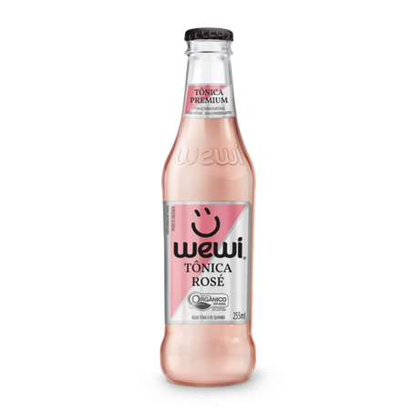Água Tônica Wewi Orgânica Rosé Long Neck 255Ml