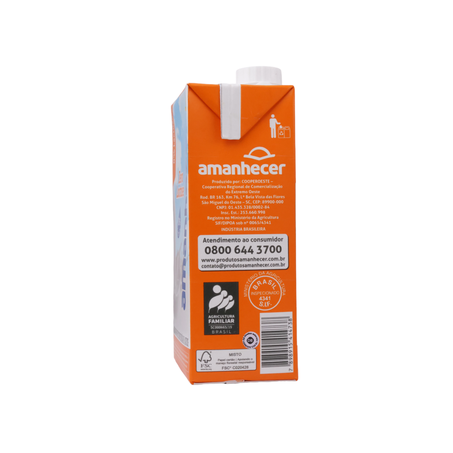 Leite Uht Amanhecer Zero Lactose 1l 
  360-43