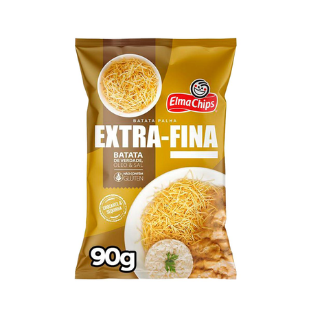 Batata Palha Elma Chips 90g - Extrafina