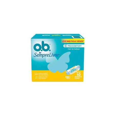 ABSORVENTE INTERNO OB MEDIO/REGULAR 10 UN 2430