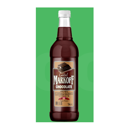 Coquetel xuk de chocolate markoff 900ml*